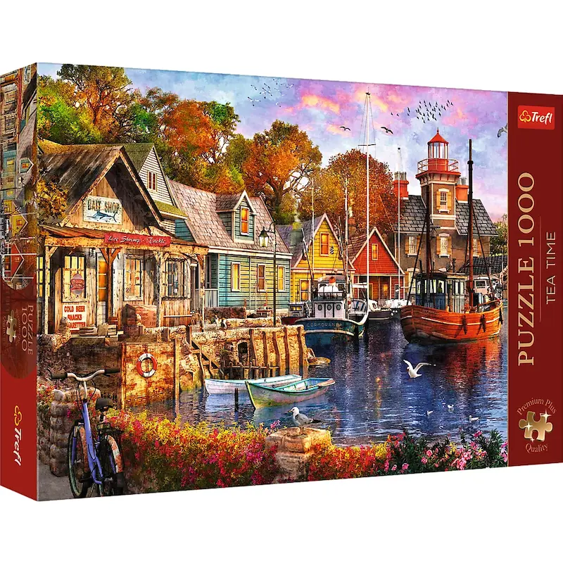 Puzzle "1000 pcs" Tea Time Seaside Harbour