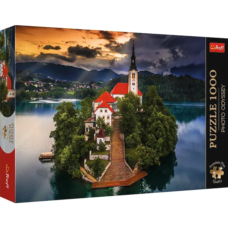 Puzzle "1000 pcs" Photo Odyssey Lake Bled, Slovenia