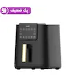 سرخ کن بدون روغن Deerma مدل KZ120W - مشکی (گارانتی 12 ماهه شرکتی) پک ضعیف