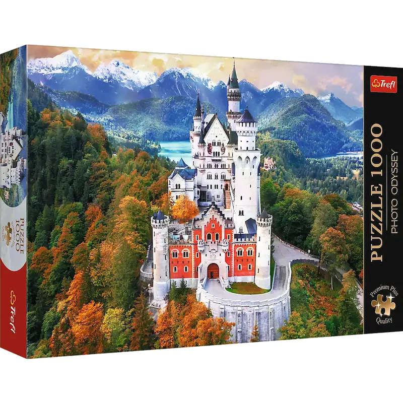 Puzzle "1000 pcs"  Photo Odyssey Bode Neuschwanstein Castle, Germany