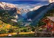 Puzzle "1000 pcs" Photo Odyssey Lauterbrunnen Valley, Switzerland