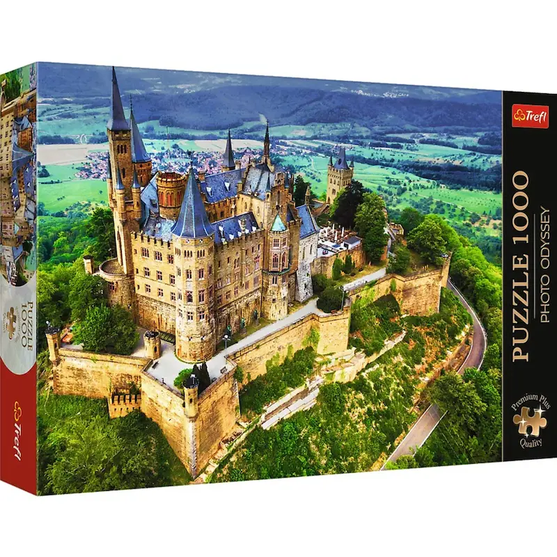 Puzzle "1000 pcs"Photo Odyssey Hohenzollern Castle, Germany