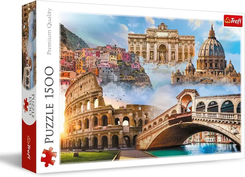 Trefl 26203 - 1500 pcs - Favorite Places: Italy