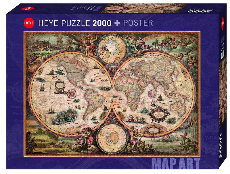 پازل 2000 تیکه heye world vintage kaufen 