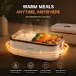 ظرف غذای برقی Porodo مدل Lunch Mate PDLFST0376WH (گارانتی 6 ماهه شرکتی)