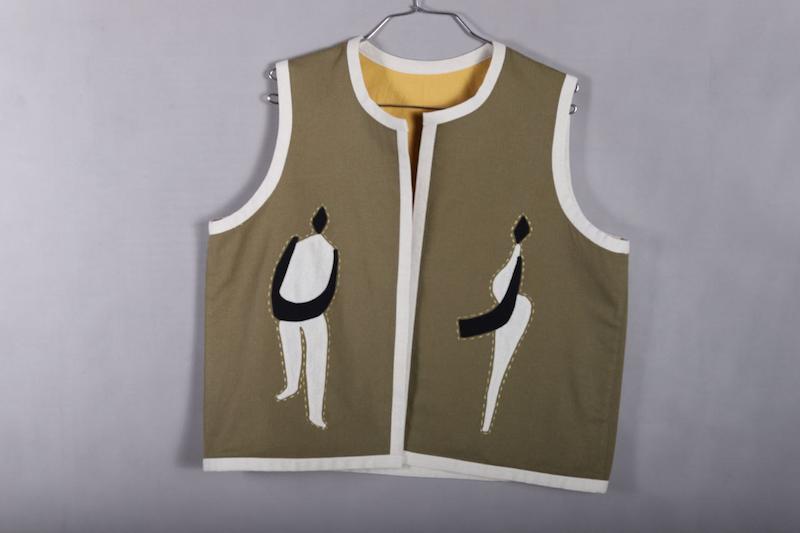 جلیقه تمام دست دوز و دو رو