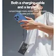 پاوربانک PD و فست شارژ Yesido 22.5W 20000mAh مدل MH103 - مشکی (گارانتی شش ماه تعویض نیکان همراه)