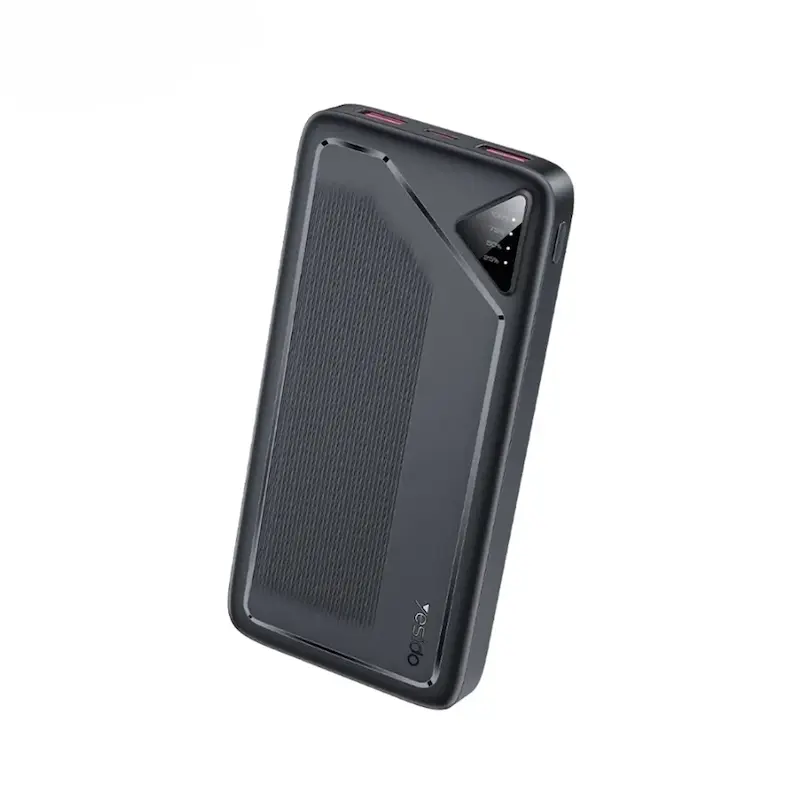 پاوربانک PD و فست شارژ Yesido 22.5W 10000mAh مدل YP101 - مشکی (گارانتی شش ماه تعویض نیکان همراه)