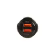 شارژر فندکی فست دو پورت V-Smart مدل VS-16 - مشکی - ASP (گارانتی شش ماهه آروین)