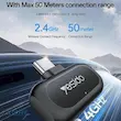 میکروفون بی سیم Yesido Lightning مدل KR23 - مشکی (گارانتی شش ماه تعویض نیکان همراه)