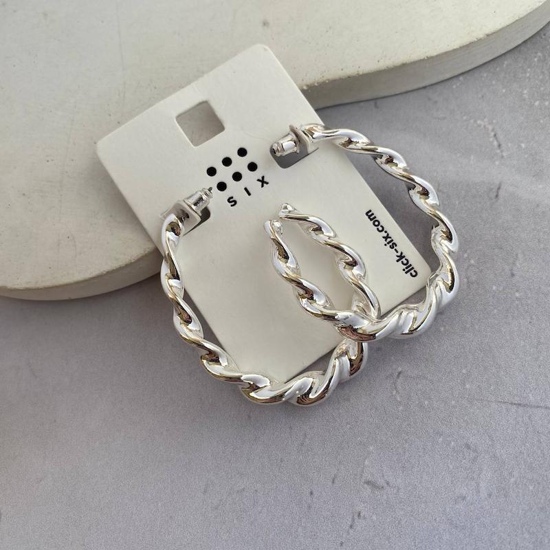 گوشواره روکش نقره