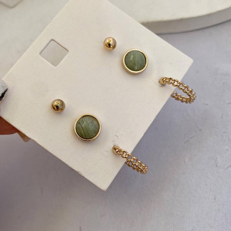 پک گوشواره سنگ اصل
