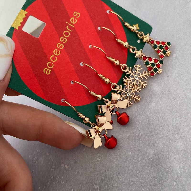 پک گوشواره کریسمسی صدادار