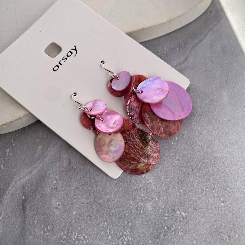 گوشواره صدف برند orsay