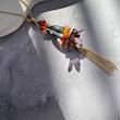 گردنبند رولباسی گل
