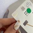 گردنبند قفل قلب روکش طلا، کریستال زیرکنیا