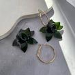 گوشواره دو مدله‌ی گل