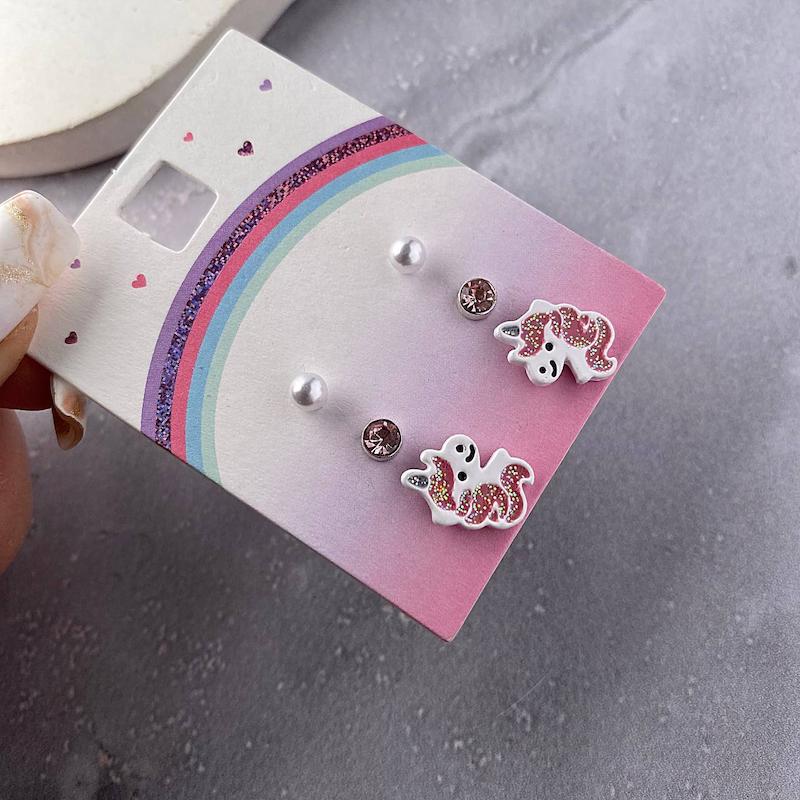 پک گوشواره بچه‌گانه تک‌شاخ