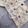پک گوشواره حلقه‌ای ده‌جفتی