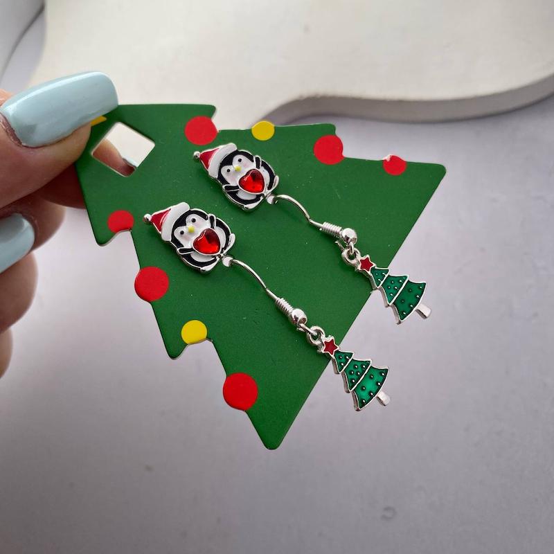 پک گوشواره کریسمسی