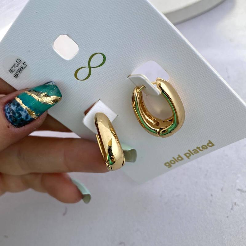 گوشواره روکش طلا برند orsay