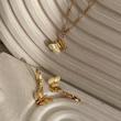 نیم‌ست پروانه روکش طلا