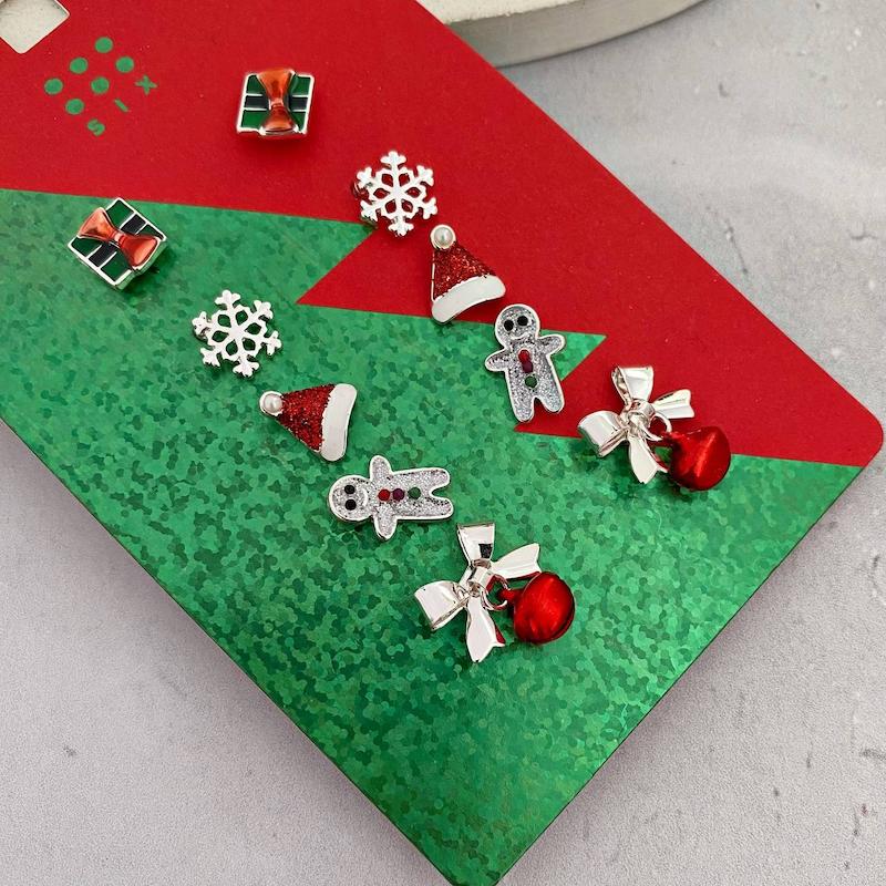 پک گوشواره کریسمسی
