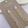 گوشواره تمام کریستال سوارسکی هفت‌رنگ برند orsay