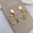 گوشواره میناکاری برند orsay