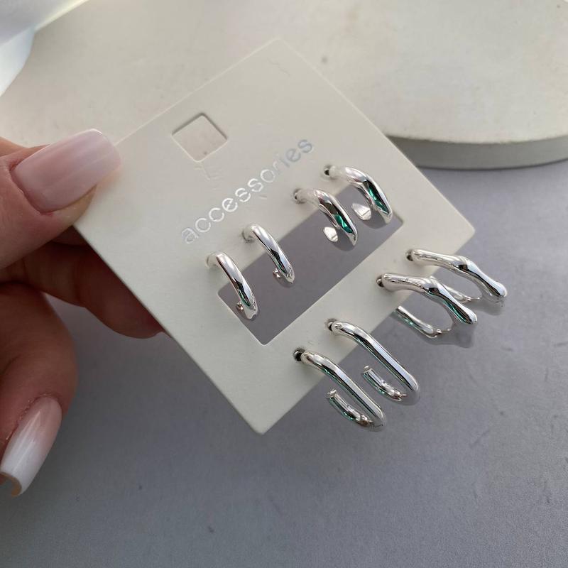 پک گوشواره روکش نقره