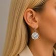 گوشواره مروارید و نگین برند orsay