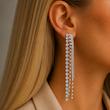 گوشواره چهار ردیفه برند orsay