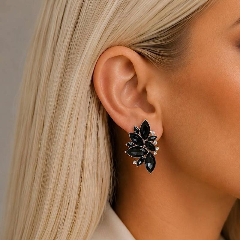 گوشواره کریستالی برند orsay