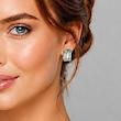 گوشواره تک کریستال دُرُشت