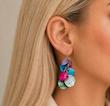 گوشواره صدف اصل برند orsay