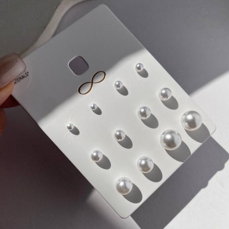 پک گوشواره مروارید در شش سایز برند orsay