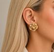 گوشواره گل تراش‌دار برند orsay