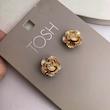 گوشواره گل تراش‌دار برند orsay