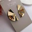 گوشواره دفرمه روکش طلا برند orsay