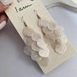 گوشواره با صدف مروارید اصل 