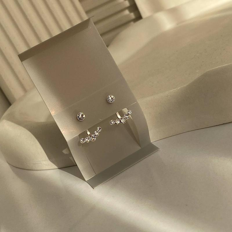 گوشواره نقره‌ی دومدله عیار ۹۲۵