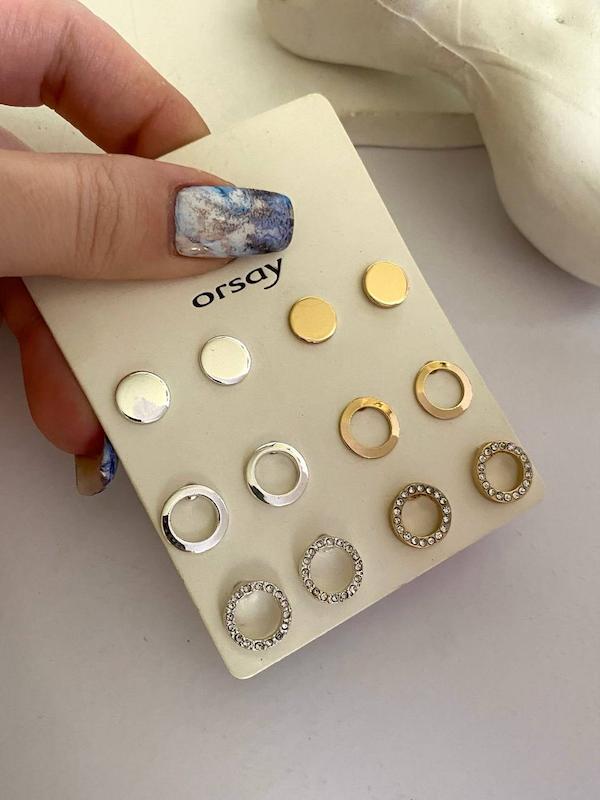 پک گوشواره‌ی شش جفتی