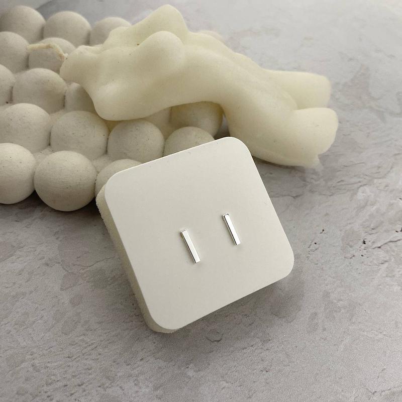 گوشواره‌ی خطی نقره عیار ۹۲۵