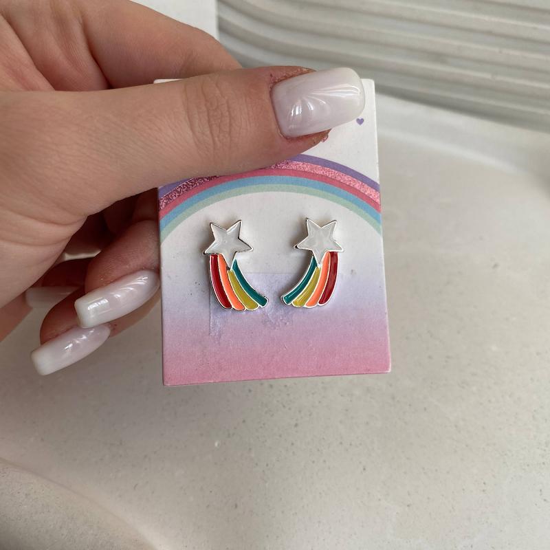 گوشواره‌ی بچه‌گانه ستاره‌ی دنباله‌دار