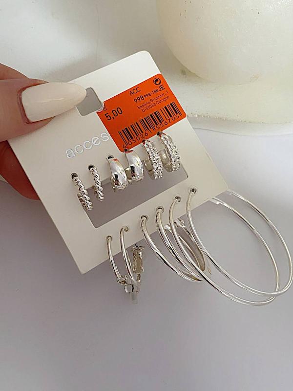 پک گوشواره‌ی شش جفتی