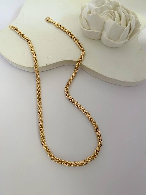 گردنبند گندمی استیل