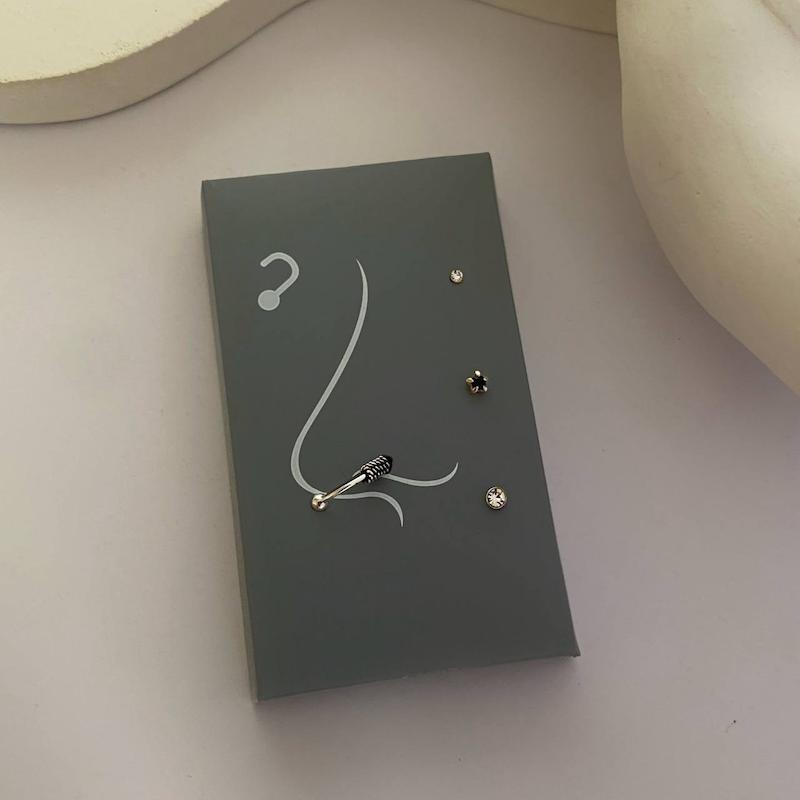 پک پیرسینگ نقره عیار ۹۲۵