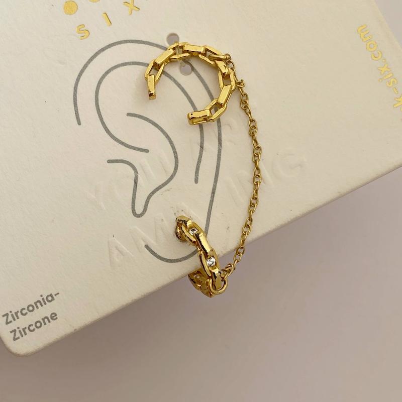پک گوشواره و ایرکاف نقره عیار ۹۲۵