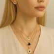 نیم ست سنگ لاجورد اصل