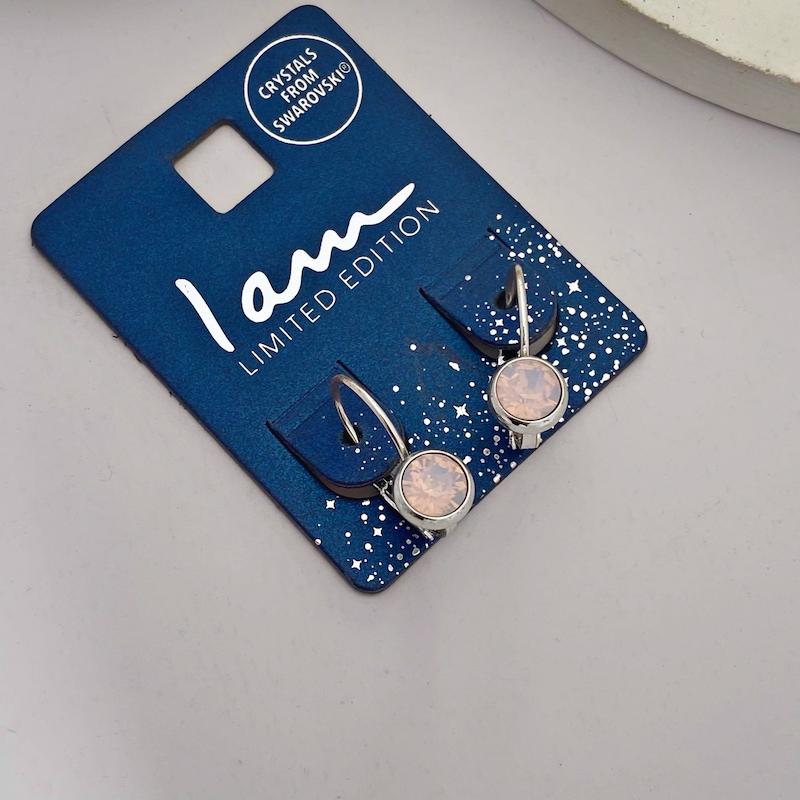 گوشواره با کریستال سوارسکی اصل